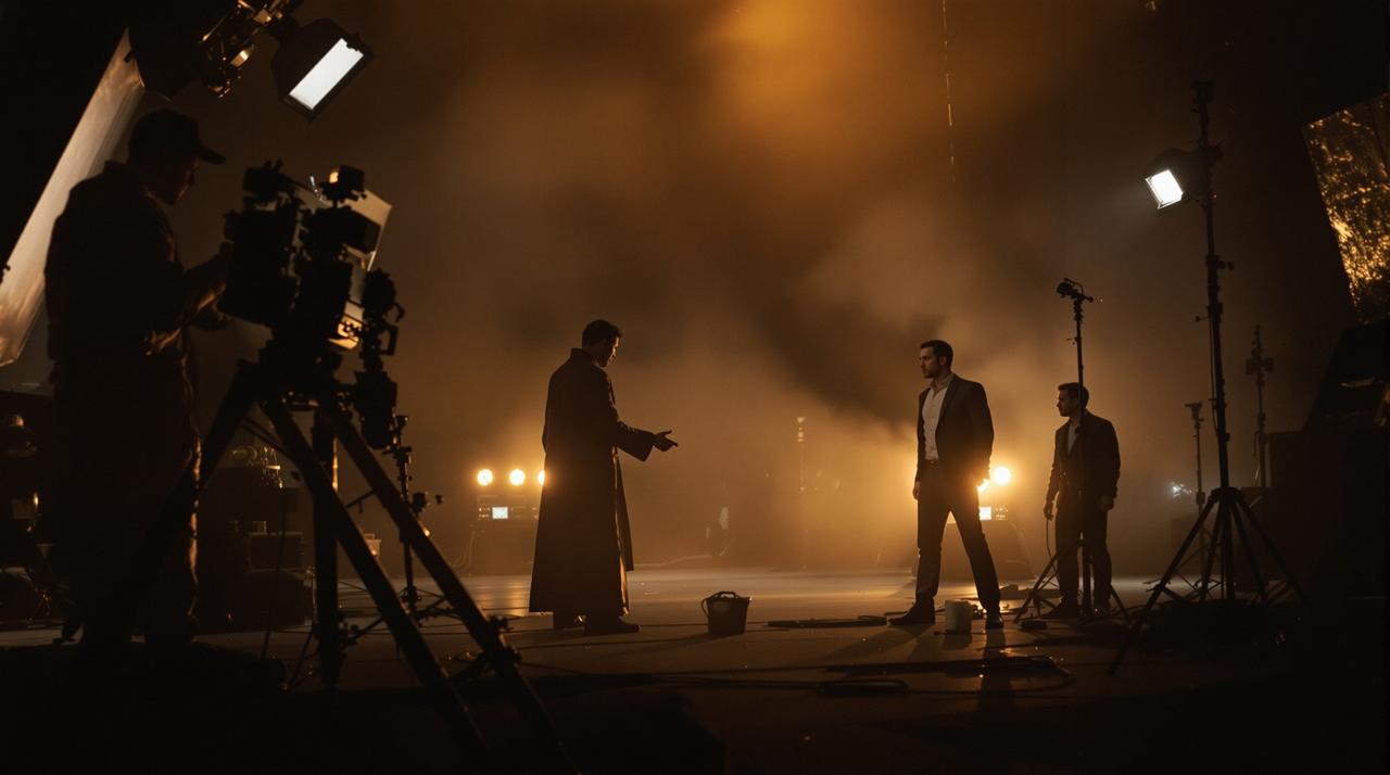 知名导演新片片场爆发激烈争吵，主演当场摔剧本拂袖而去